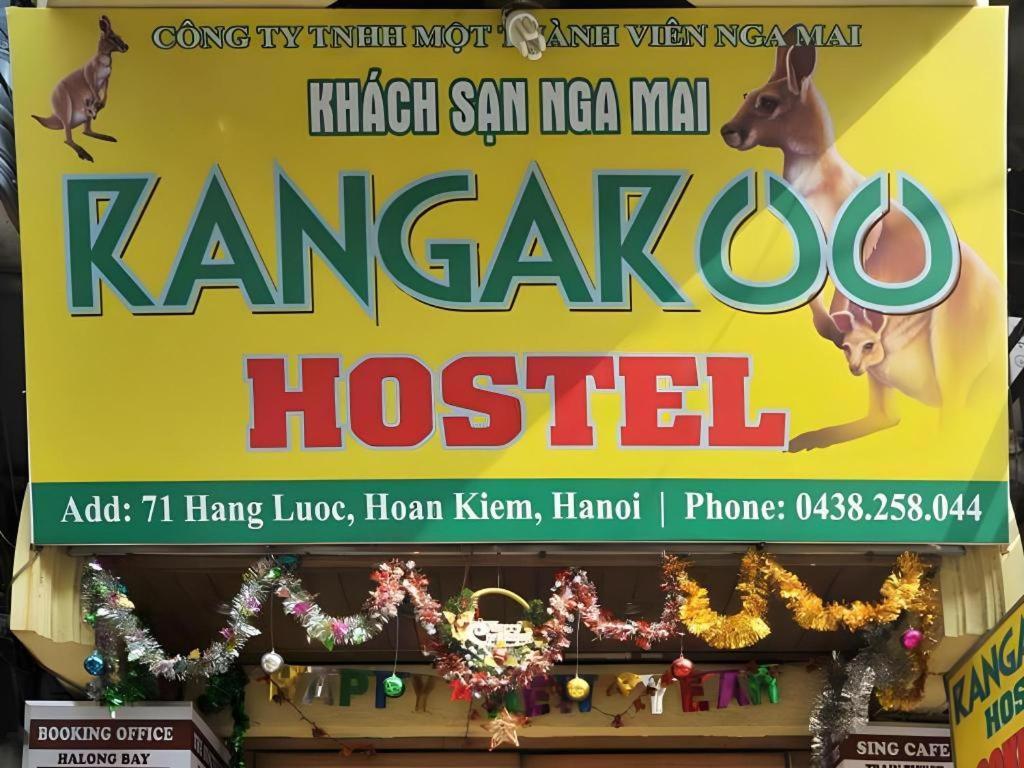 Kangaroo Hostel 河内 外观 照片